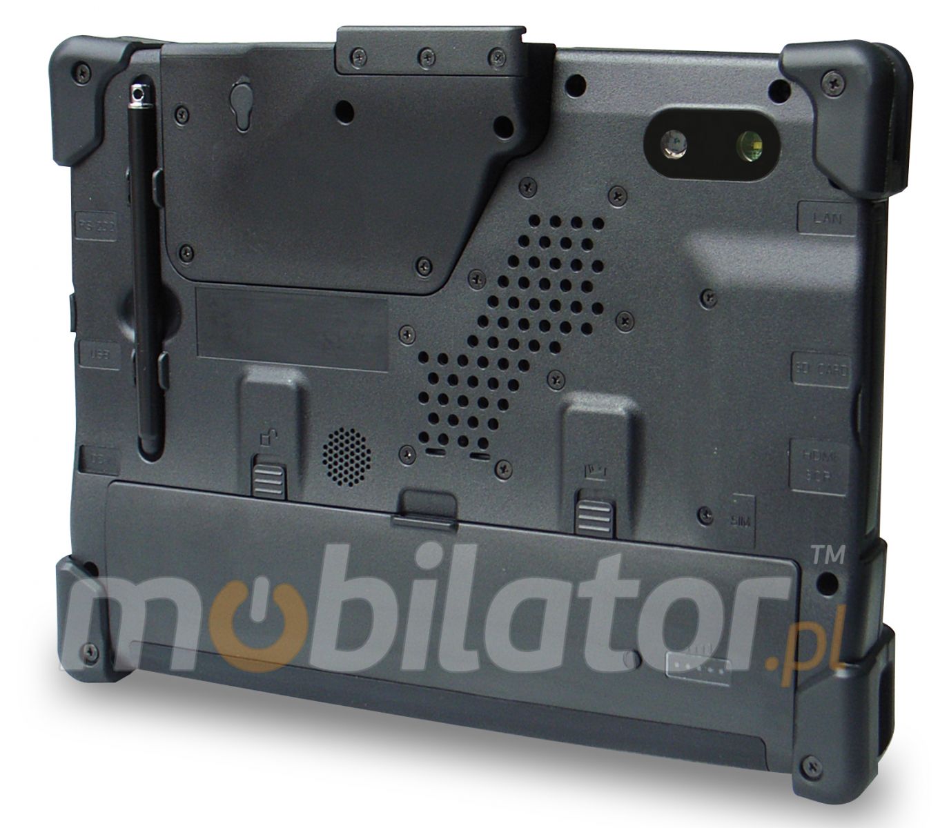 wodoodporny wstrząsoodporny przemysłowy wytrzymały odporny tablet NFC 4G windows 10 wojskowy IP67 MIL-STD 810G skaner kodów kreskowych 1D 2D
